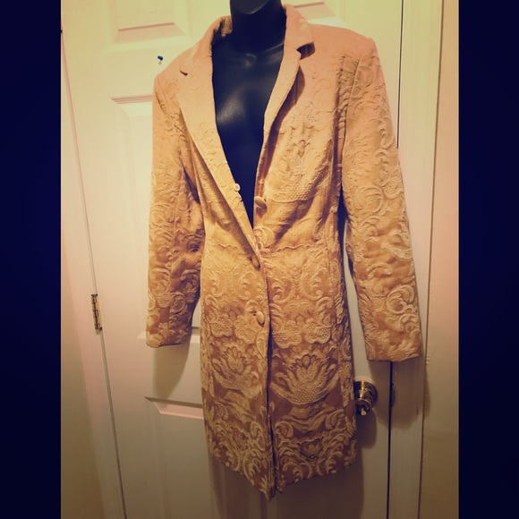 ⭐️MERONA GOLDENROD VINTAGE 3/4 DRESS COAT⭐️ - Picture 1 of 6